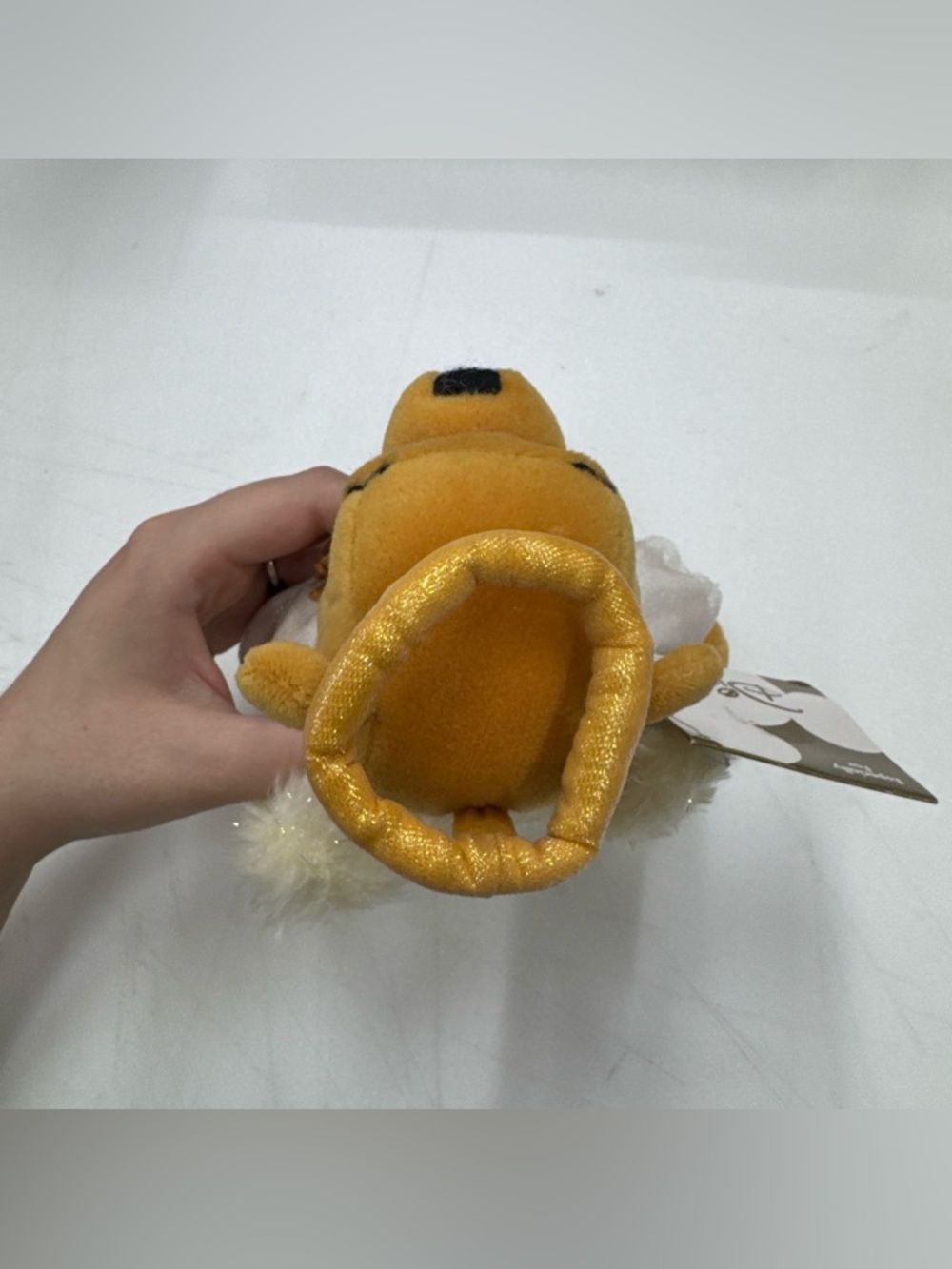 NEW Disney Store Choir Angel Pooh Mini Bean Bag Plush Winnie The Pooh w/ Tag 8" - Picture 3 of 7